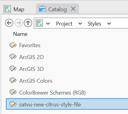 ArcGIS Add colour ramp
